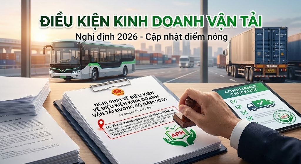 dịch vụ điều kiện kinh doanh vận tải