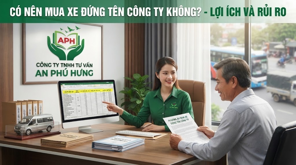 C&oacute; n&ecirc;n mua xe đứng t&ecirc;n c&ocirc;ng ty kh&ocirc;ng?