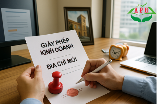 cập nhật địa chỉ mới