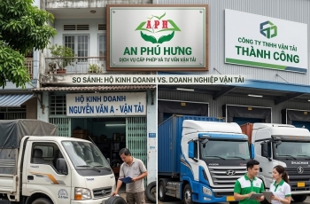 So sánh chuyên sâu: Hộ kinh doanh và doanh nghiệp vận tải