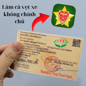 Làm giấy đăng ký xe không chính chủ
