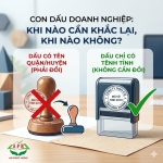 Con dấu doanh nghiệp: Khi nào cần khắc lại, khi nào không?