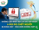 Không Cập Nhật Địa Chỉ Sau Sáp Nhập Hành Chính: 04 Rủi Ro 